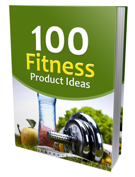 100 Fitness Product Ideas eBook
