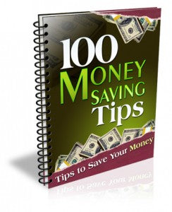 100 Money Saving Tips eBook