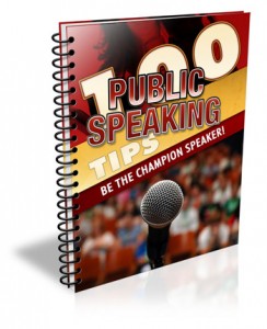 100 Public Speaking Tips eBook