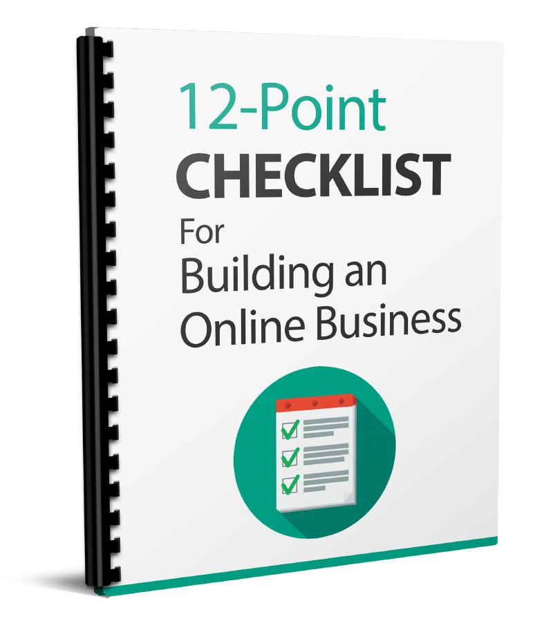 12 Point Checklist For Building An Online Business eBook