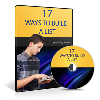 17 Ways To Build A List eBook