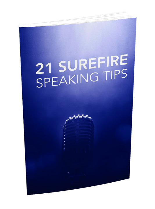 21 Surefire Speaking Tips eBook