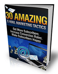 30 Amazing Email Marketing Tactics eBook