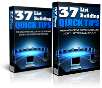 37 List Building Quick Tips eBook