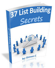 37 List Building Secrets eBook