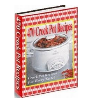 470 Crockpot Recipes eBook