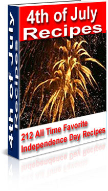4th of July Recipes Cookbook eBook