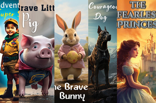 5 Kids Bravery Stories eBooks