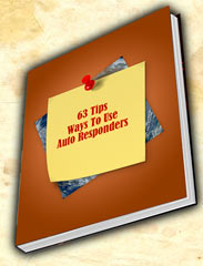63 Ways To Use Autoresponders eBook