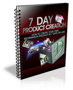 7 Day Product Creation eBook