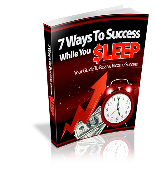 7 Ways To Success While You Sleep eBook