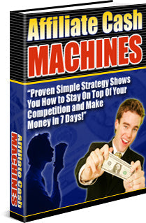 Affiliate Cash Machines eBook
