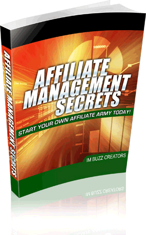 Affiliate Management Secrets eBook