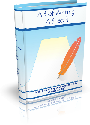 Art Of Writing a Speech eBook