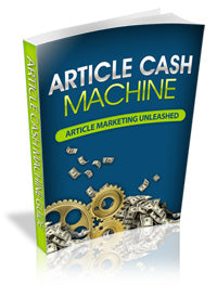 Article Cash Machine eBook