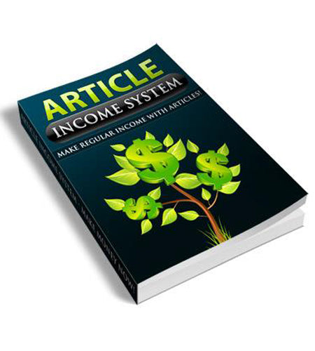 Article Income System eBook