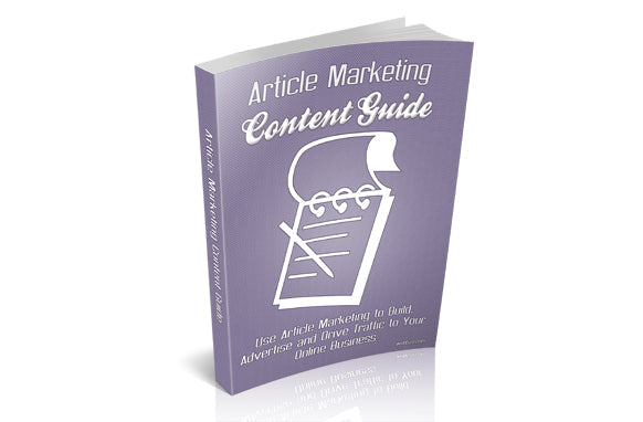 Article Marketing Content Guide eBook