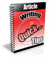 Article Writing Quick Tips eBook