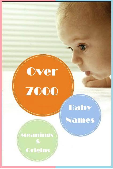 Baby Names Ebook - Over 7000 Names eBook