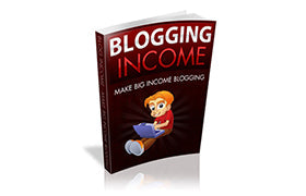 Blogging Income eBook