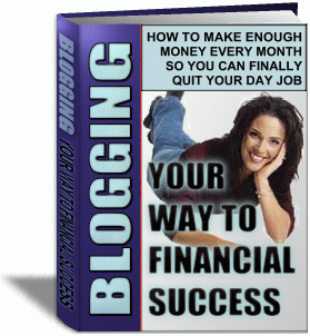 Blogging Your Way To Financial Success eBook
