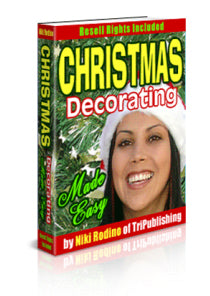 Christmas Decorating Made Easy eBook