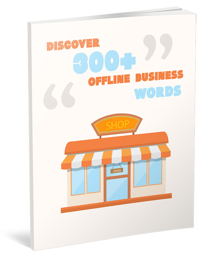 Discover 300 Offline Business Words eBook