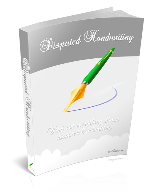 Disputed Handwriting eBook