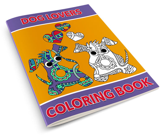 Dog Lovers Coloring Book eBook