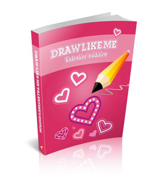 Draw Like Me - How To Draw A Valentine eBook