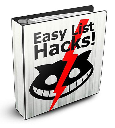 Easy List Hacks eBook