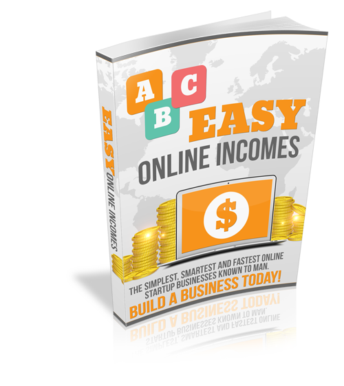 Easy Online Incomes eBook