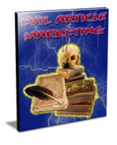 Evil Article Marketing eBook