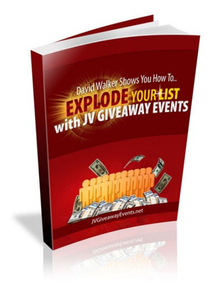 Explode Your List With JV Giveaway Events eBook