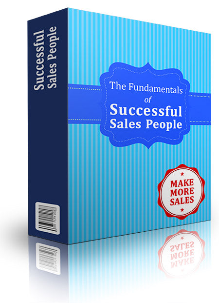 Fundamentals Of Successful Sales People eBook