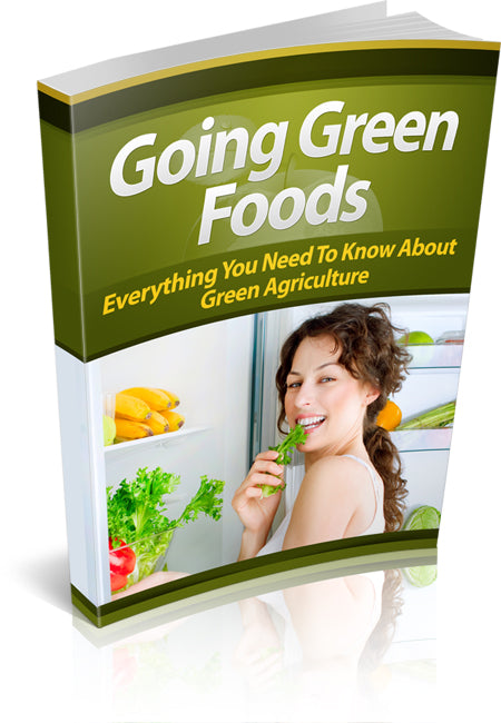 Going Green Foods eBook