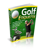 Golf Etiquette eBook