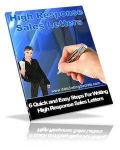 High Response Sales Letters eBook