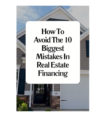 How To Avoid The 10 Mistakes In Real Estate eBook