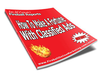 How To Make A Fortune With Classified Ads eBook