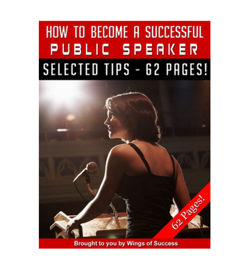 How to Become a Successful Public Speaker eBook
