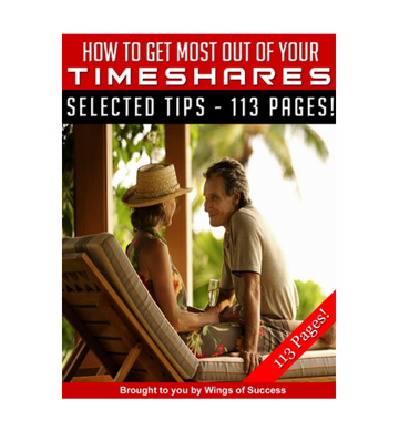 How to Get the Most Out of Your Timeshares eBook