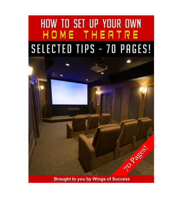 How to Set Up Your Own Home Theatre eBook