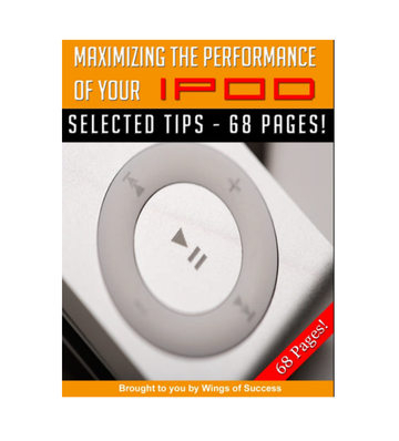 Maximizing the Performance of Your IPOD eBook
