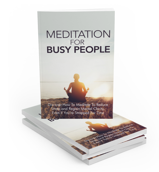 Meditation For Busy People eBook