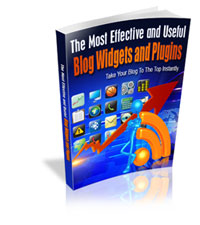 Most Effective and Useful Blog Widgets and Plugins eBook