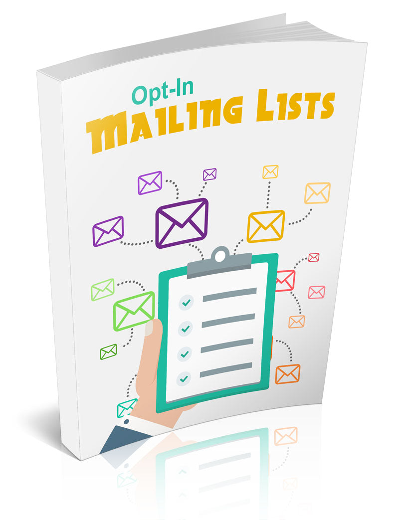 Opt In Mailing Lists eBook