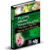 Playing Online Texas Holdem eBook