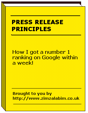 Press Release Principles eBook