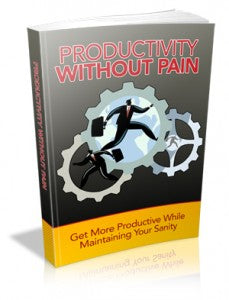 Productivity Without Pain eBook